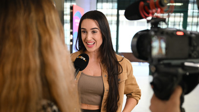 FOTO: Veronika Beskydiarová během rozhovoru pro eXtra.cz.