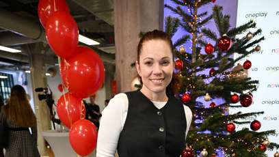 FOTO: Michaela Nosková na akci televize Nova.