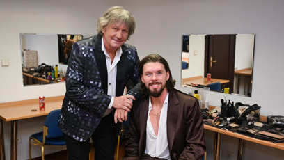 FOTO: Stanislav Hložek se synem Matyášem.