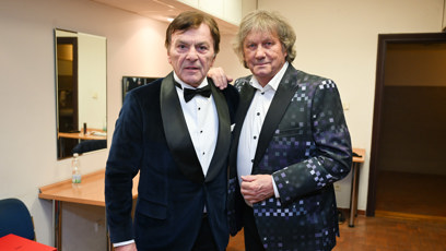 FOTO: Pavel Trávníček se Stanislavem Hložkem.