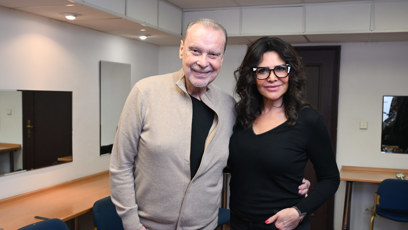 FOTO: Štefan Margita s Ilonou Csákovou.