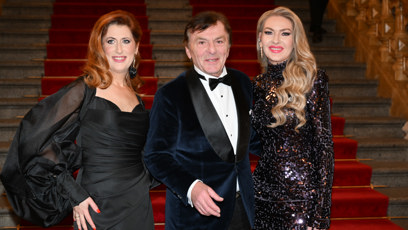 FOTO: Manželé Trávničkovi se zpěvačkou Lenkou Graf.