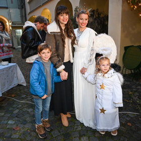 Karolína přišla podpořit Nadaci Anežky.