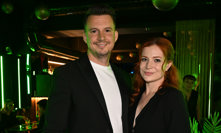 Karel Kašák a krásná Kateřina Bláhová.