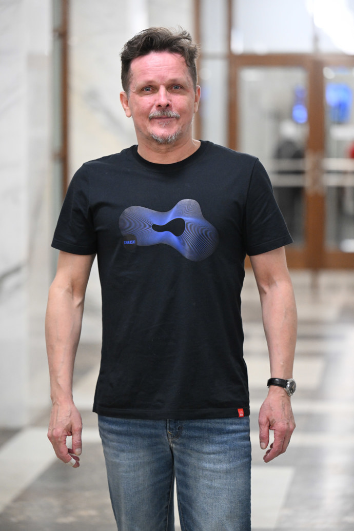 FOTO: Frontman kapely Chinaski - Michal Malátný.