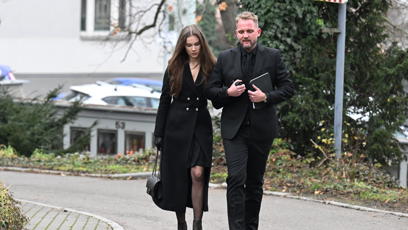 FOTO: Libor Bouček přišel dát poslední sbohem Patriku Hezuckému.