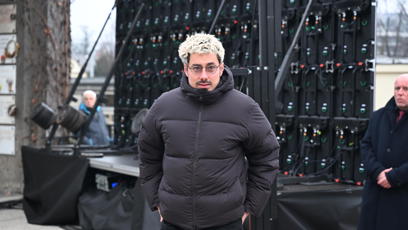 FOTO: Mirai na pohřbu Patrika Hezuckého.