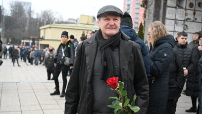 FOTO: Lidé se přišli rozloučit s Patrikem Hezuckým.