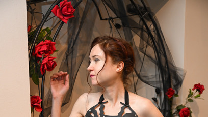 FOTO: Eva Toulová budila pozornost.