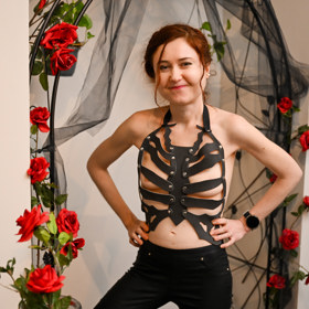 Eva Toulová byla samý úsměv.