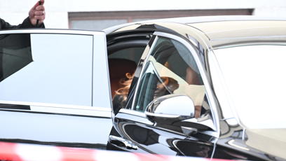 FOTO: Nikola Hezucký hned po pohřbu odjela.