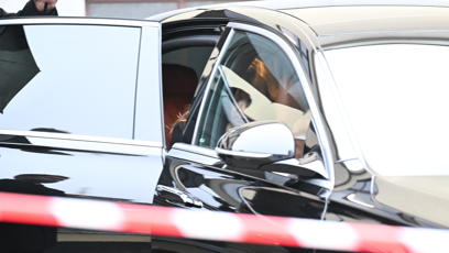 FOTO: Nikola Hezucký hned po pohřbu odjela.