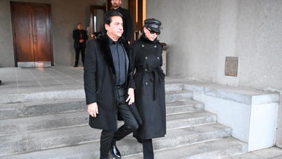 FOTO: Z pohřbu Patrika Hezuckého odcházeli smuteční hosté zdrcení.