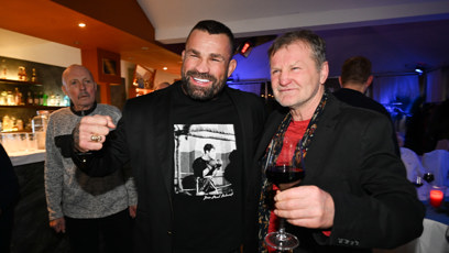 FOTO: Karlos Vémola na křtu dokumentu Život je sranda.