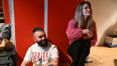 FOTO: Lucie Široká s Freescootem.