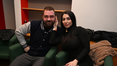 FOTO: Karlos Benda se svou partnerkou.