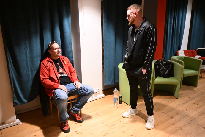 FOTO: Jan Rybka na závěrečné tiskové konferenci. – stránka 2