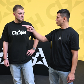 Vladimír Kadlec se spolumajitelem Clashe Tomášem Le Sym.