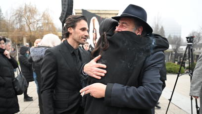 FOTO: Michel Fleischmann se objal s Monikou Marešovou.