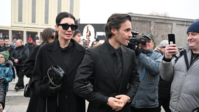 FOTO: Leoš Mareš po boku své ženy Moniky.