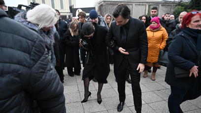 FOTO: Monika Marešová měla při odchodu problém s botou.