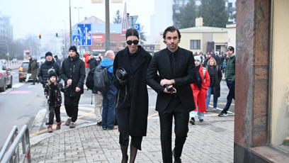 FOTO: Leoš Mareš po boku své ženy Moniky.