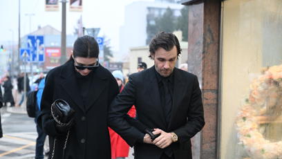 FOTO: Leoš Mareš po boku své ženy Moniky.