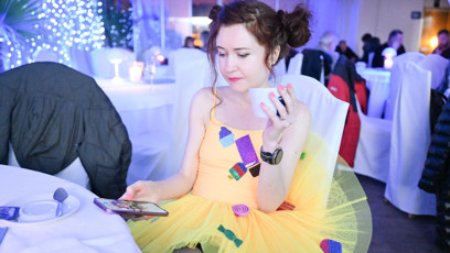 FOTO: Eva Toulová na křtu dokumentu Život je sranda.