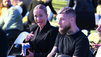 FOTO: Nela Slováková a Radek Roušal v hledišti.