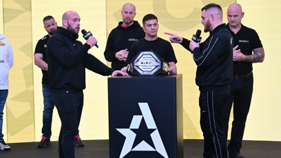 FOTO: René Rendys a Jan Rybka na závěrečné tiskové konferenci Clashe 14.