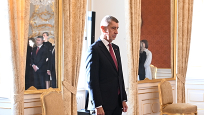 FOTO: Andrej Babiš byl jmenován premiérem.