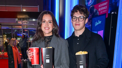 FOTO: Karolína Jirásková vzala na film svého partnera  Kristiana Nerudou.