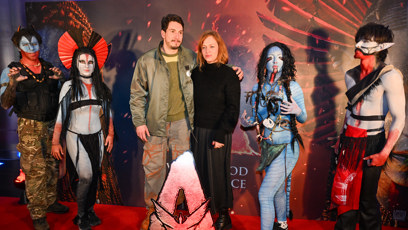 FOTO: Ester Geislerová dorazila se snoubencem Martinem Krupou.