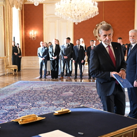 Andrej Babiš byl v úterý jmenován premiérem.