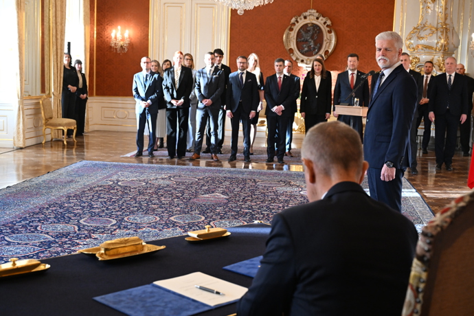 FOTO: Prezident Petr Pavel jmenoval Andreje Babiše premiérem. – stránka 11