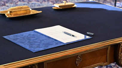 FOTO: Prezident Petr Pavel jmenoval Andreje Babiše premiérem.