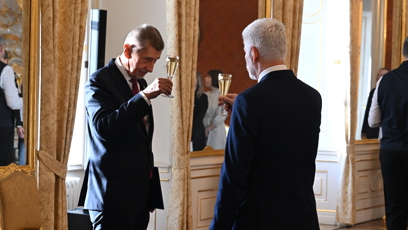FOTO: Prezident Petr Pavel jmenoval Andreje Babiše premiérem.