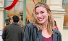 Žaneta Skružná byla ve skvělé náladě.