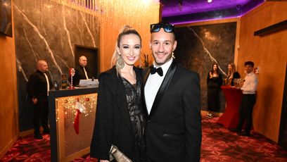 FOTO: Sámer Issa dorazil po boku Lucie Junkové.