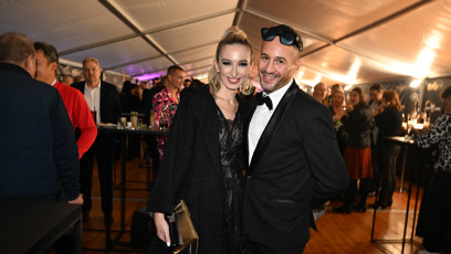 FOTO: Sámer Issa s Lucii Junkovou.