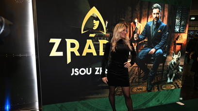 FOTO: Eva Perkausová v dobré náladě.