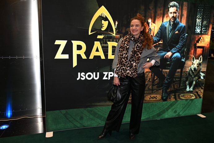 FOTO: Andrea Antony dorazila v dobré náladě.