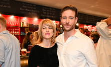 Vladimír Polívka po boku partnerky Magdy.