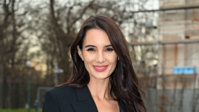 FOTO: Kristýna Schicková na vánočním večírku zářila.