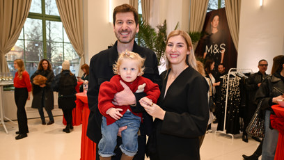 FOTO: Rodina Říbalových dorazila v dobré náladě.