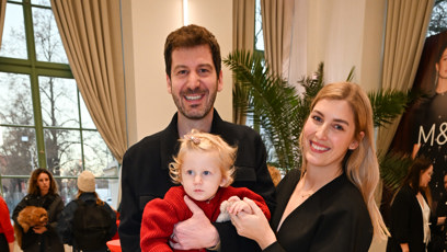 FOTO: Petr a Michaela Říbalovi se svou dcerkou Isabellou.