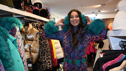 FOTO: Nikol Švantnerová na zahájení sezony ve Špindlerově Mlýně.