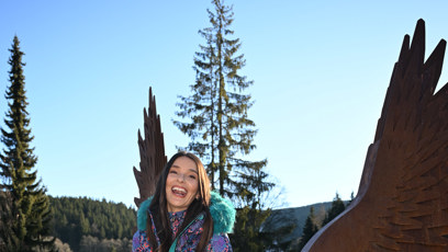 FOTO: Nikol Švantnerová se svou dcerou Miou.