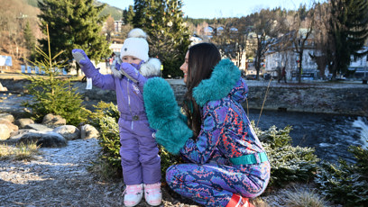 FOTO: Nikol Švantnerová svou dceru Miu moc miluje.