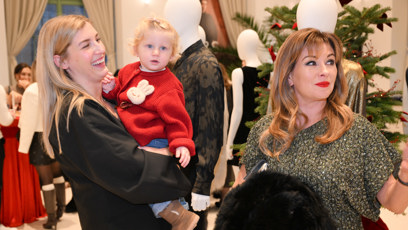 FOTO: Michaela Říbalová s dcerou Isabellou a herečkou Danou Morávkovou.